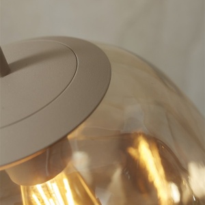 Lustra/Pendul modern design decorativ Helsinki boulder amber - Img 7