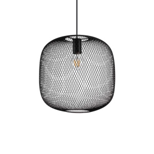 Lustra/Pendul modern design decorativ Net sp1 d34 negru - Img 1