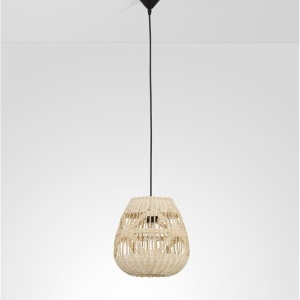 Lustra / Pendul modern design natural ratan MARLO D-27cm 108857 universul-luminii.ro