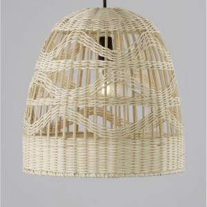 Lustra / Pendul modern design natural ratan MARLO D-30cm 108847 universul-luminii.ro