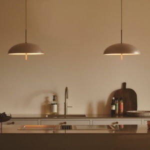 Lustra/Pendul modern design nordic Versale 35cm maro 66987 universul-luminii.ro