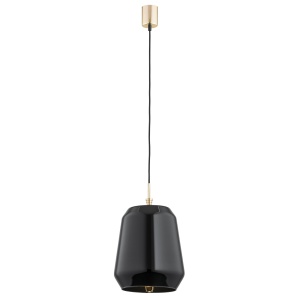 Lustra / Pendul modern design scandinav IRUN 25cm negru