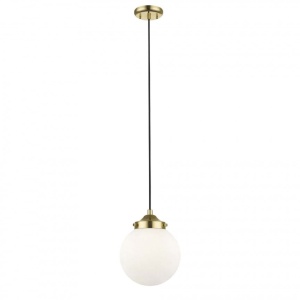 Lustra, Pendul modern modern RIANO auriu/ alb P0454-01D-F7AA ZL