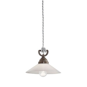 Lustra, Pendul rustic fabricat manual diametru 20cm Tabia 212.07.OV