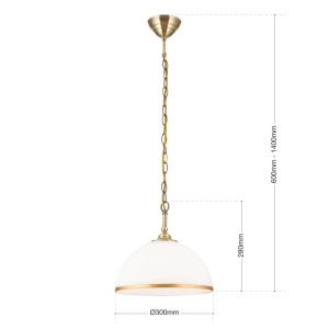 Lustra/Pendul stil clasic OLD LAMP patina 235227 universul-luminii.ro