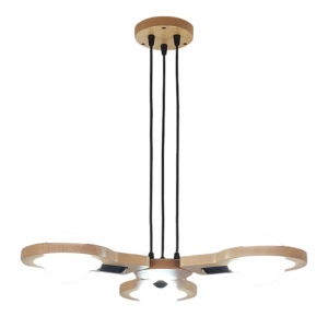 Lustra rustica fabricata manual din lemn YOKO 3L 151317 universul-luminii.ro