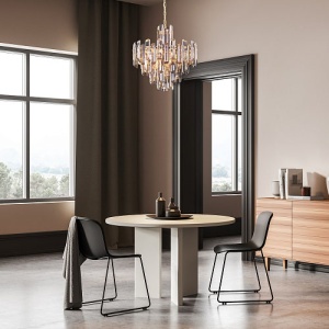 Lustra suspendata design Art Deco Flare 8L 100987 universul-luminii.ro