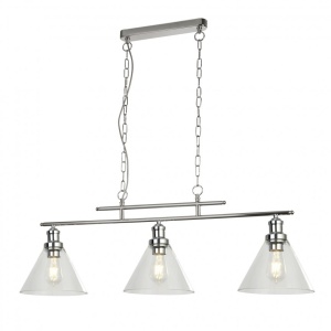 Lustra suspendata design clasic Pyramid crom 1277-3CC SRT