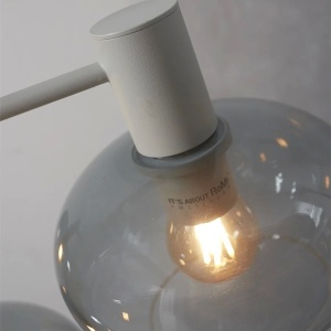 Lustra suspendata design decorativ Bologna 4L gradient/gri - Img 7