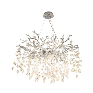 Lustra suspendata design deosebit CINDY crom - Img 1