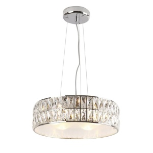 Lustra suspendata design elegant 46cm DIAMANTE II P0238 MX