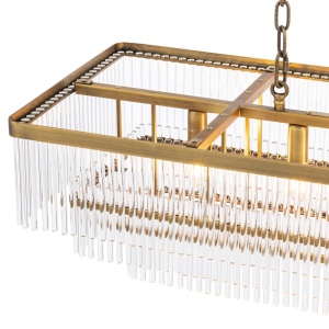 Lustra suspendata design LUX East rectangular, alama 115539 HZ 99467 universul-luminii.ro