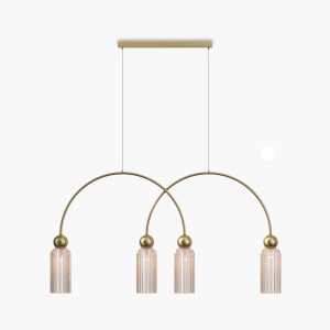 Lustra suspendata design modern Antic 4L - Img 3