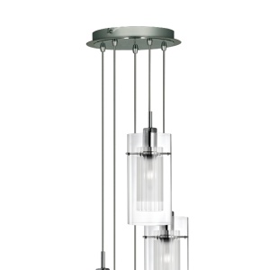 Lustra suspendata design modern Duo 5L crom 2305-5 SRT - Img 3