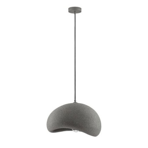 Lustra suspendata design modern, Stone Gray, AERE, L 40cm