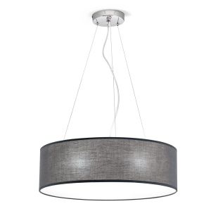 Lustra suspendata design modern Ufo 50cm gri 99257 universul-luminii.ro