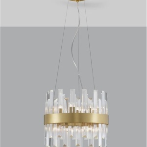 Lustra suspendata eleganta design modern Crown 35cm 108607 universul-luminii.ro