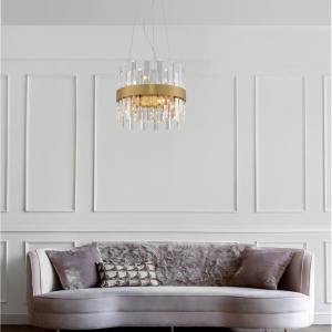 Lustra suspendata eleganta design modern Crown 35cm 205127 universul-luminii.ro