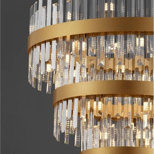 Lustra suspendata eleganta design modern Crown 75cm 234447 universul-luminii.ro