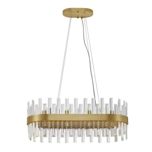 Lustra suspendata eleganta design modern Crown 80x36cm