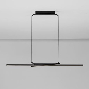 Lustra suspendata LED CCT design modern AKRO negru 169157 universul-luminii.ro