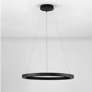 Lustra suspendata LED design circular DEOS negru NVL-9030894 - Img 4