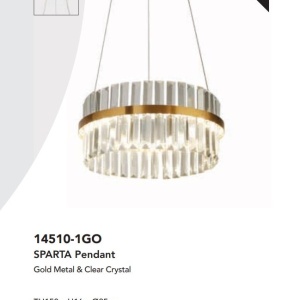 Lustra suspendata LED design deosebit X Sparta - Img 2