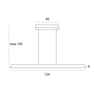 Lustra suspendata LED design modern Jo-Jo Simple auriu - Img 4