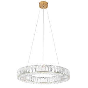 Lustra suspendata LED Florens 60 auriu - Img 1