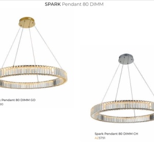 Lustra suspendata LED SPARK 80 DIMM CH - Img 3