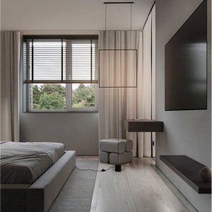 Lustra suspendata LED tip Lampadar L-60cm, DAHLIA NVL-9695502 - Img 6