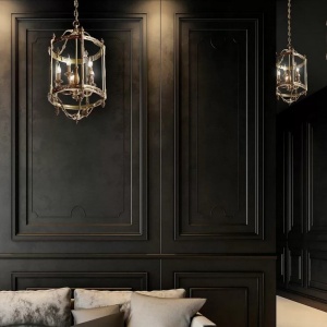 Lustra suspendata LUX realizata manual Emily 3L 180897 universul-luminii.ro