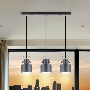 Lustra suspendata metal design decorativ Erika 3L