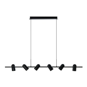 Lustra suspendata stil modern minimalist VIVI 6 negru