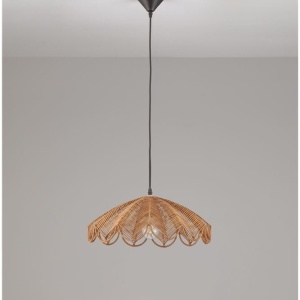 Lustra suspendata stil natural ratan natur FLARE - Img 3