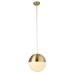Lustra tip pendul design modern Endor, alama satinata 24181SB SRT