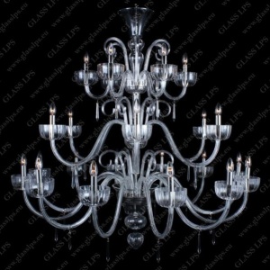 Lustra XL 24 brate cristal Bohemia design LUX, L11 901/24/3-H - Img 1