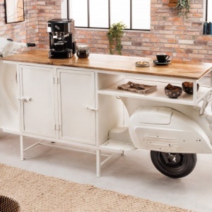 Masa bar design unicat Scooter 250cm - Img 5