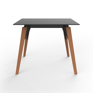 Masa design modern premium FAZ WOOD, 90x90cm - Img 3