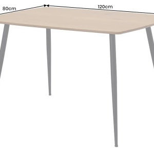 Masa dining APARTMENT 120cm stejar natur - Img 7