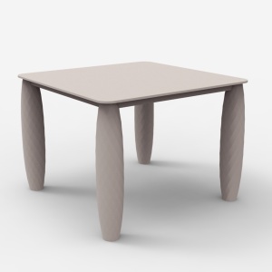 Masa dining de exterior / interior design modern premium VASES 100x100cm - Img 21