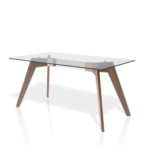 Masa dining design deosebit Walnut Wood, 160x95cm AC-W1008DT