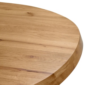 Masa dining din lemn design LUX Prelude, Reclaimed oak - Img 6