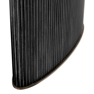 Masa Dining din Lemn, MDF furniruit, Gri Carbune, Winston 230x100cm - Img 7