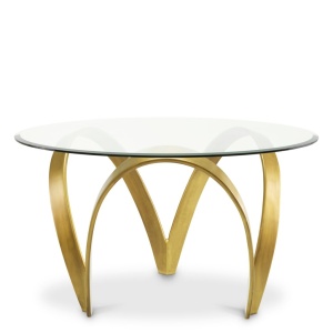 Masa dining rotunda LUX Soquel 130cm - Img 5