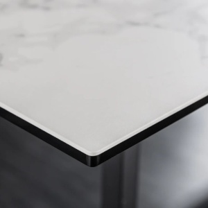 Masa moderna, Ceramica, Alb marmorat, SYMBIOSE 200cm A-6541088 VC - Img 7