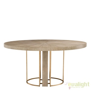 Masa rotunda design LUX Remington diametru 152cm 111459 HZ - Img 2