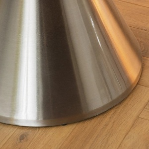 Masa Rotunda, Metal, Argintiu, Marmura Optic, ELEGANCIA 130cm, A-45899 VC - Img 6