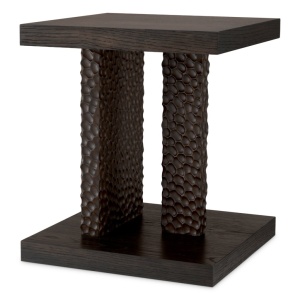 Masuta auxiliara design LUX Bravon, Ebony oak veneer