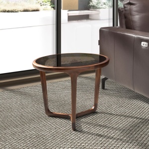 Masuta auxiliara design LUX Smoked brown